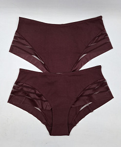 Женские бесшовные трусы слипы  (большие размеры) ALINA 